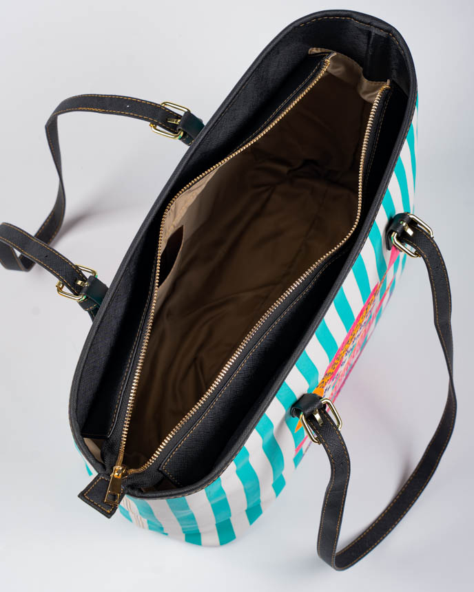 Leather Tote Shoulder Bag (Made in China)