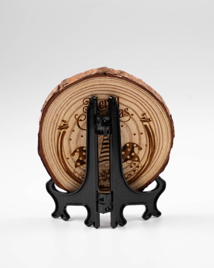 Engraved Wood Slice