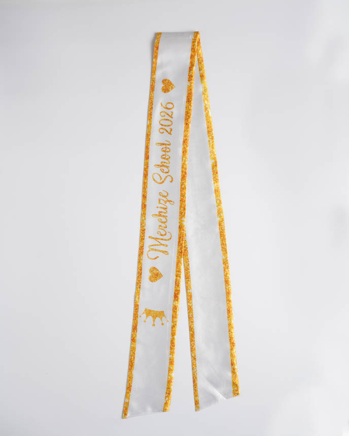 Satin Pageant Sash