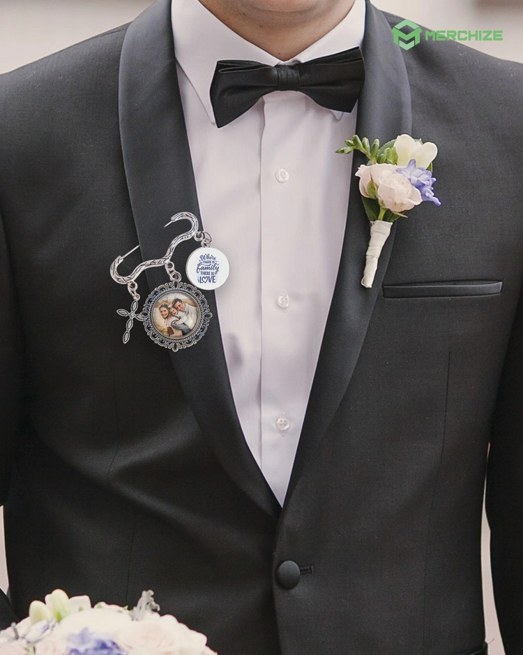 Photo Charm Pin