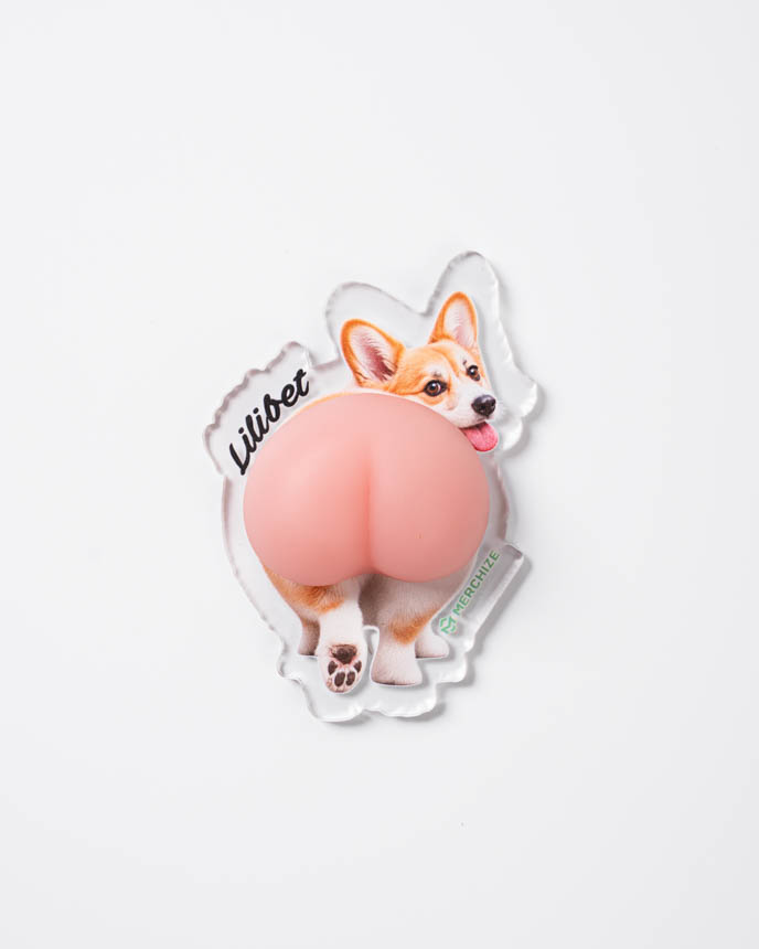 Custom Shape 1-side Acrylic Squishy Car Clip