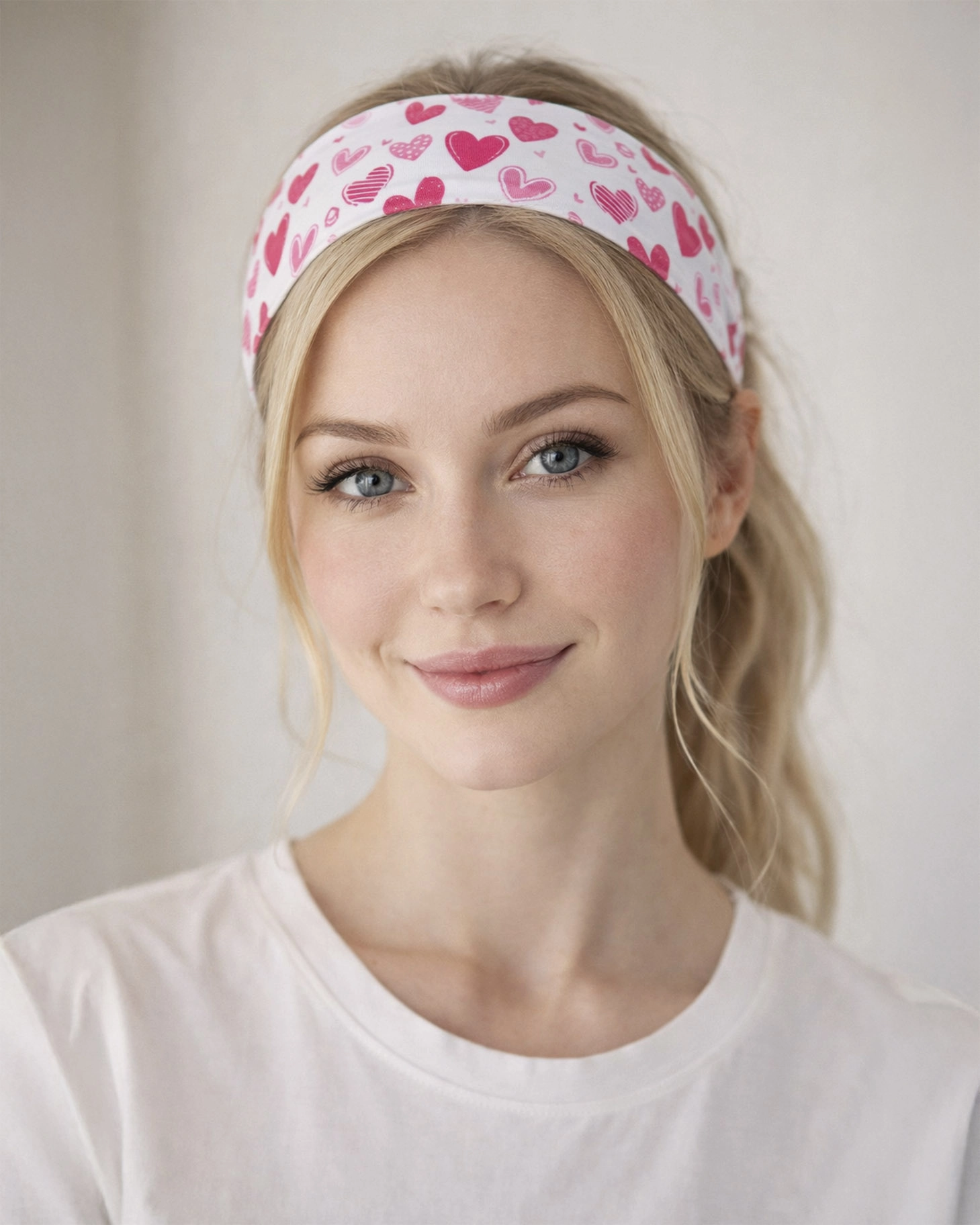 All-over Print Satin Hair Scarf