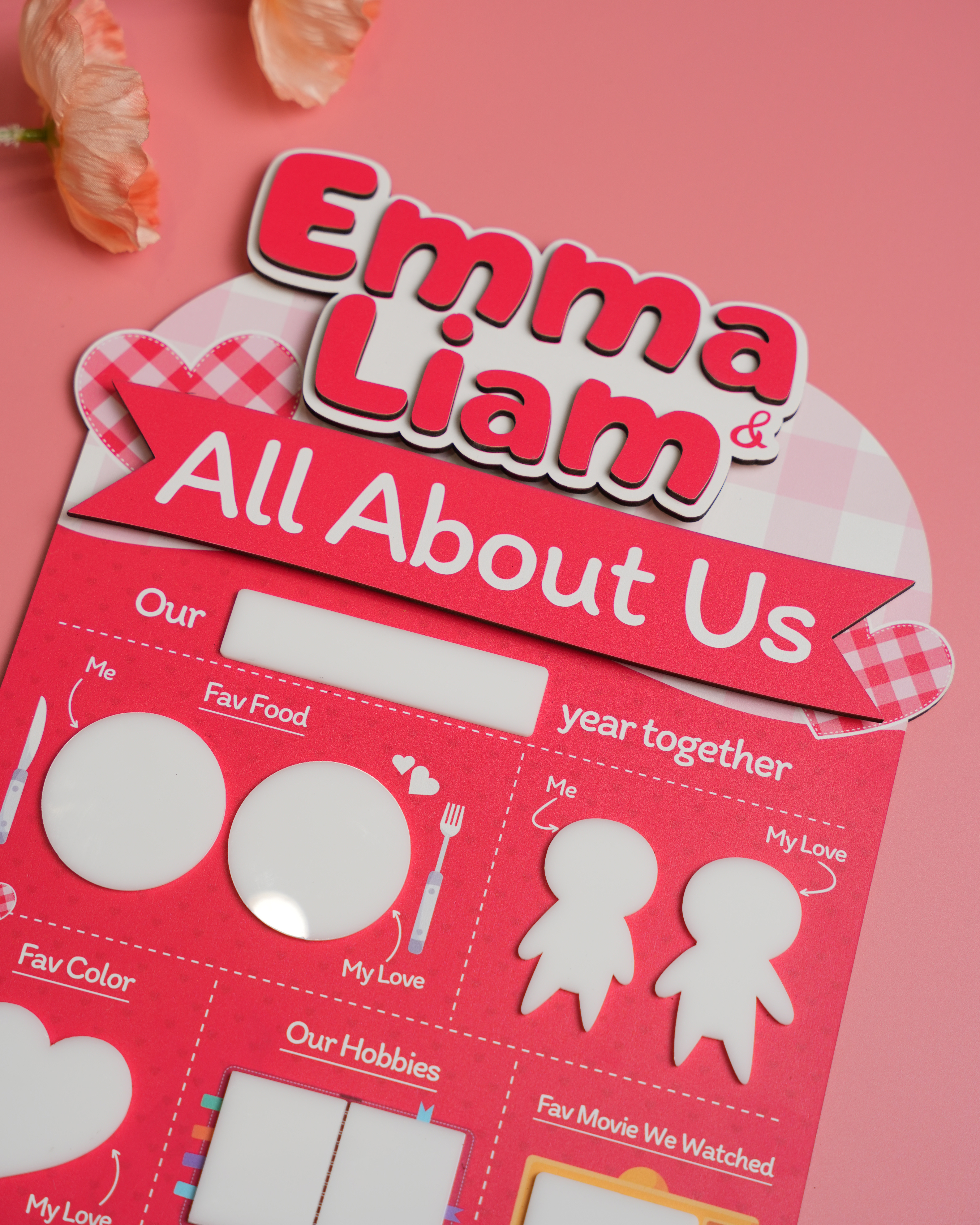 Reusable Wooden Sign (Full set)