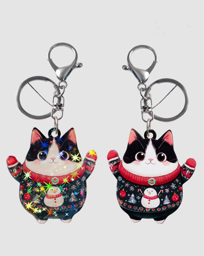 Custom Shape Acrylic Hologram Keychain