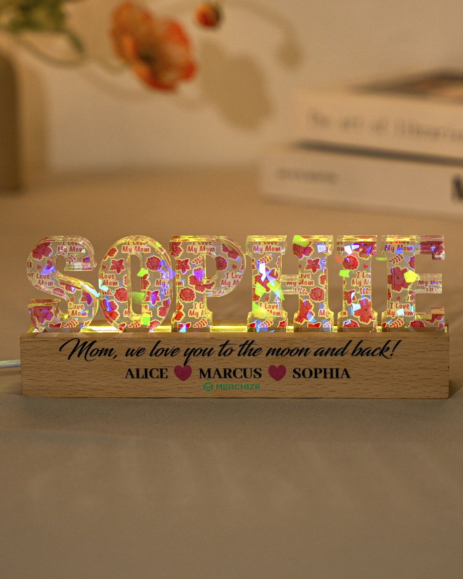 Hologram Name Night Light