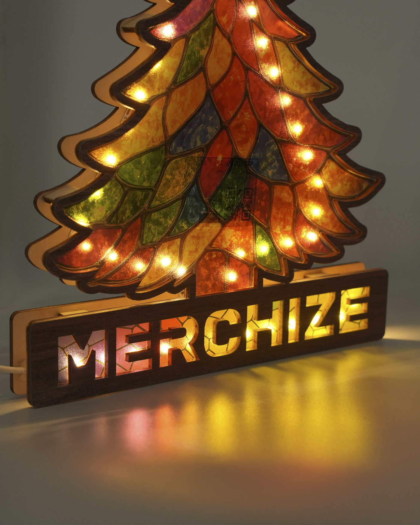 Custom Shape Suncatcher Photo Night Light Box