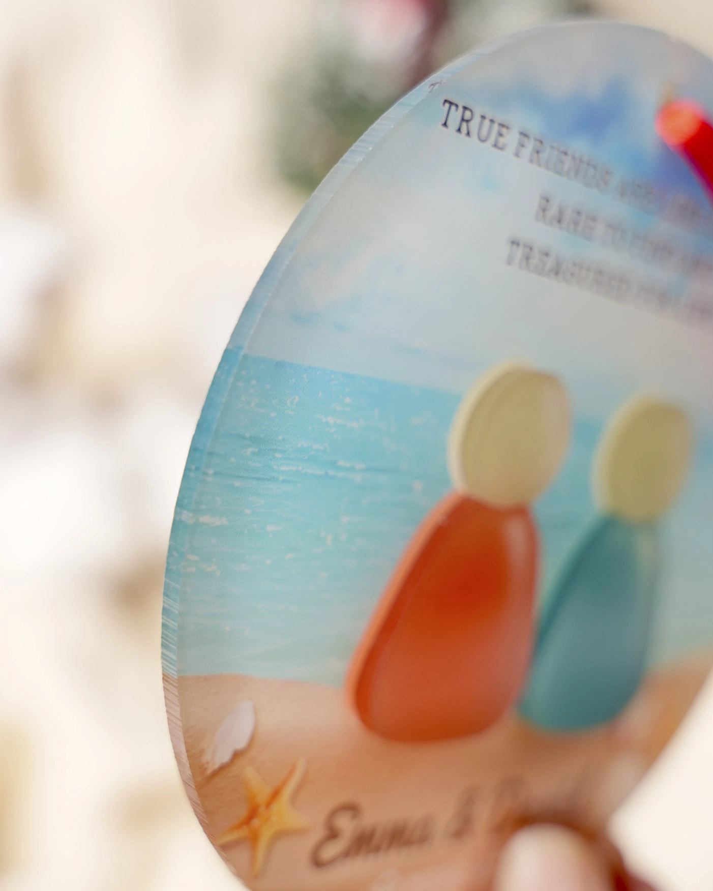 Custom Shape 2-Layer Acrylic Ornament