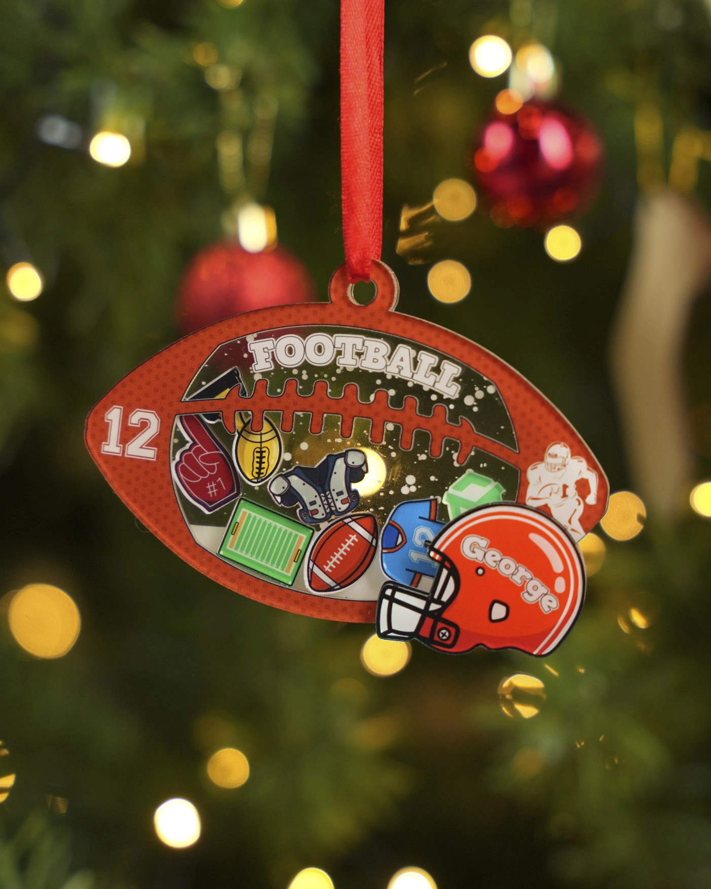 4-Layer Shaker Ornament