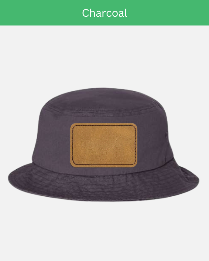 【BREATH】 NEWRICH LEATHER BUCKET HAT NEWRICH LEATHER BUCKET HAT / BLACK – BREATH - FREE