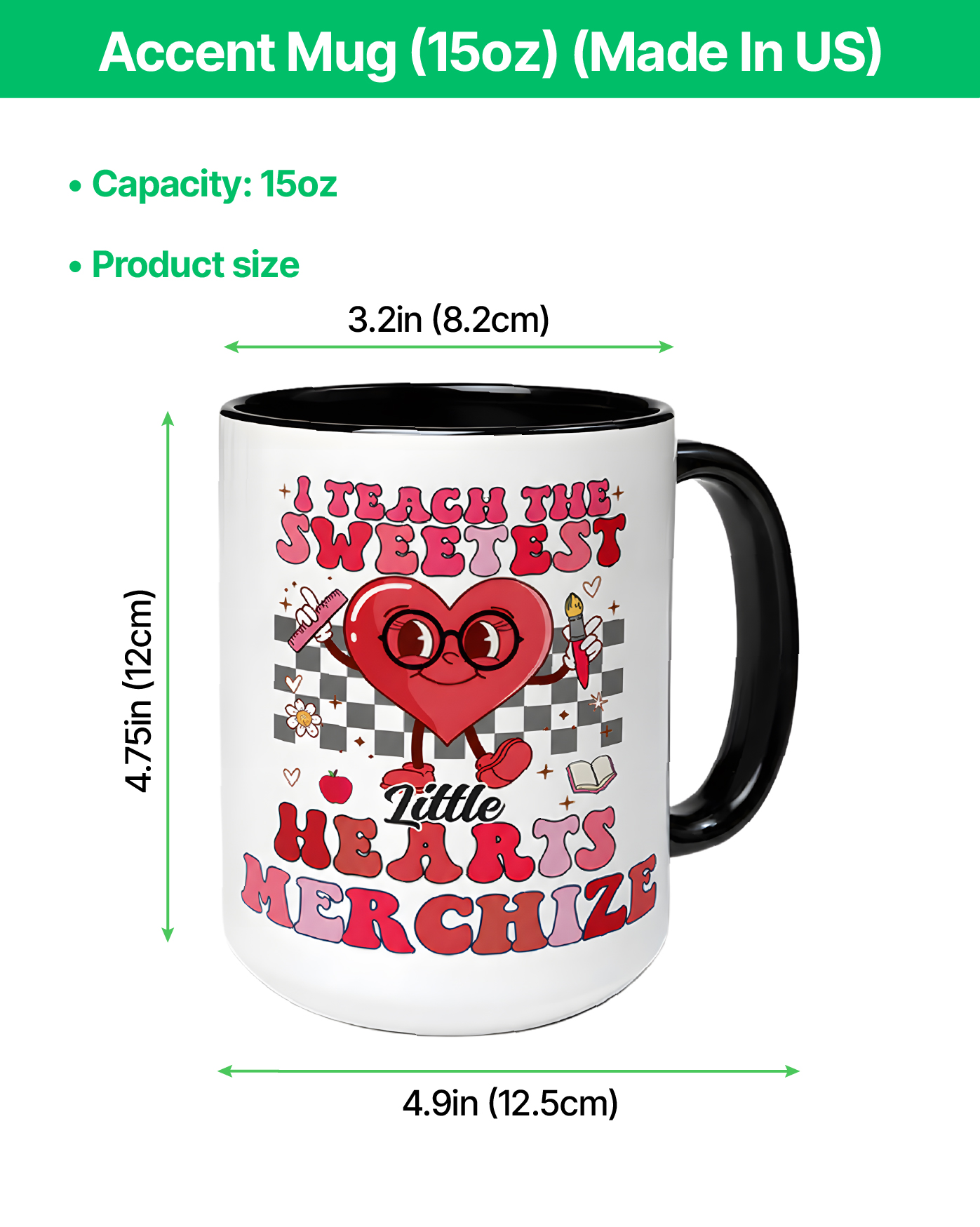 Accent Mug (15oz) (Made in US)