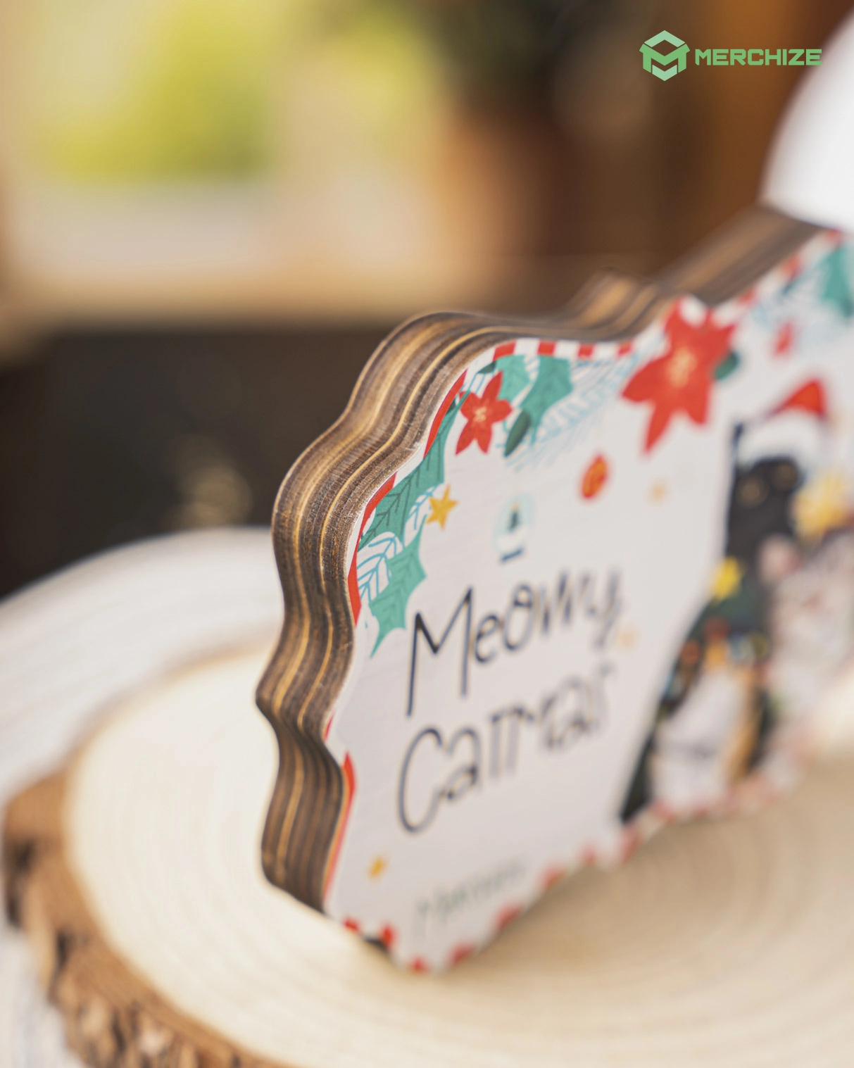 Custom Shape Wooden Block