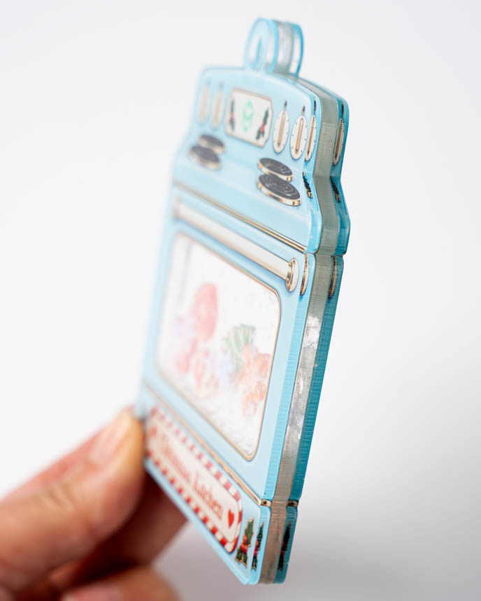 Custom Shape Glitter Shaker Ornament