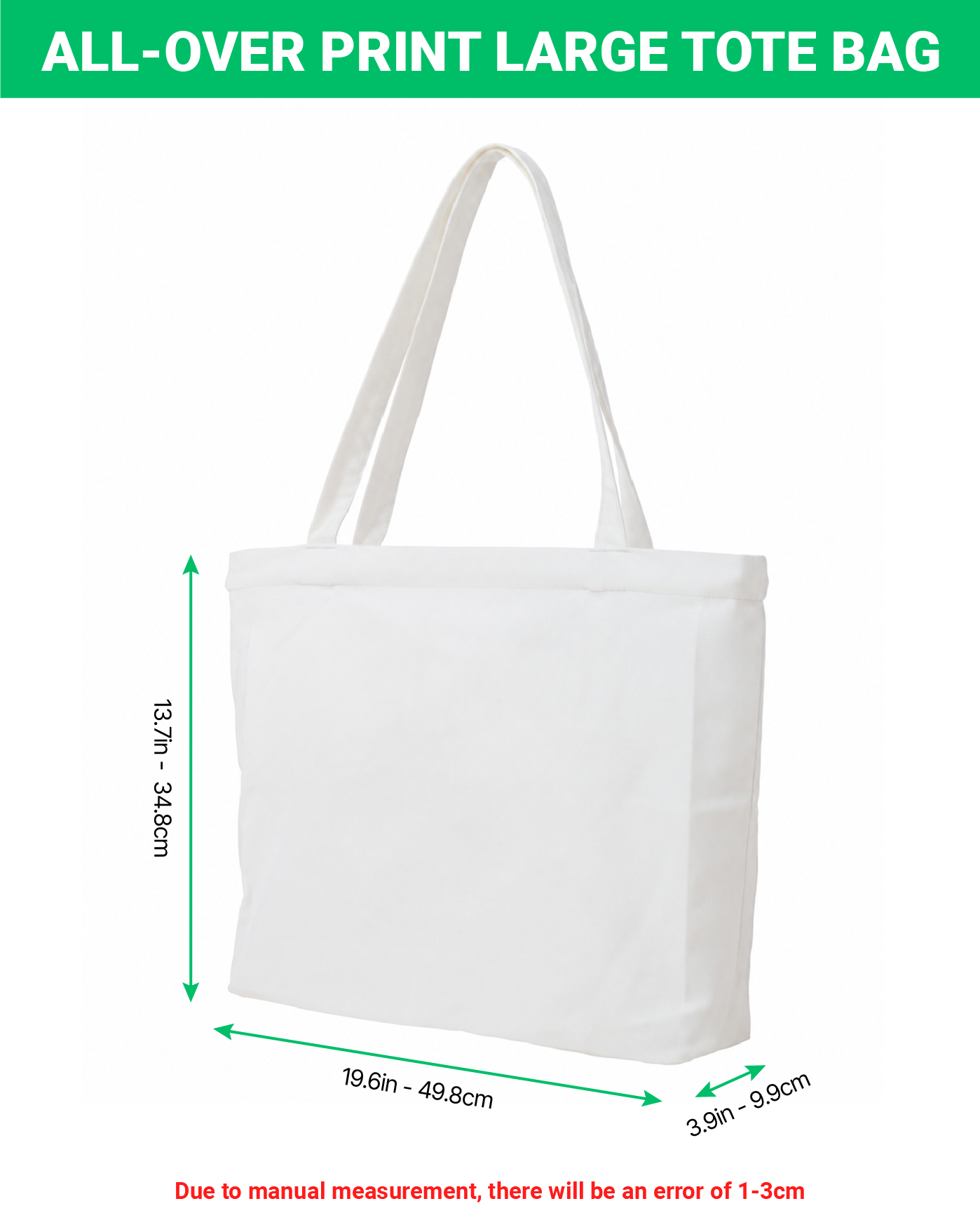 All-over Print Large Tote Bag