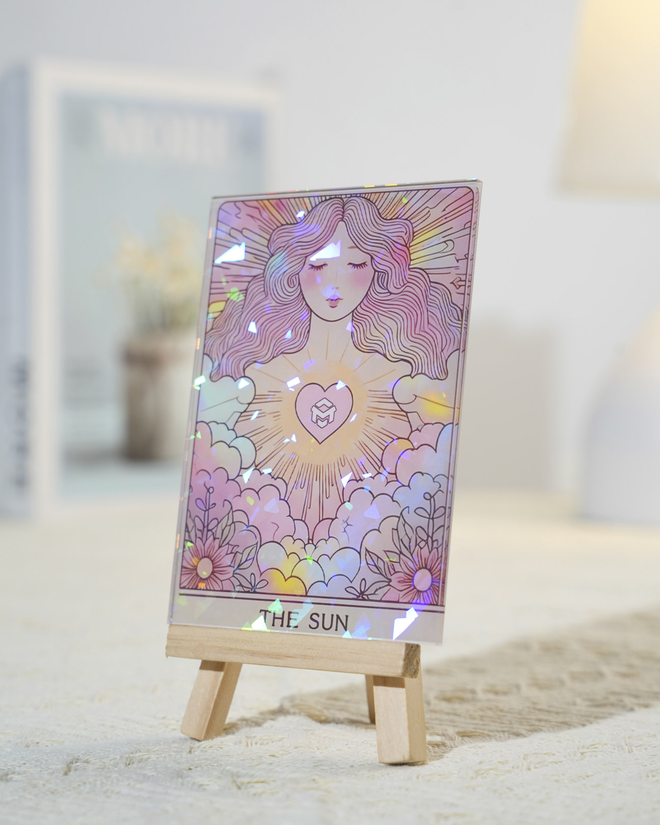 Custom Shape Hologram Card