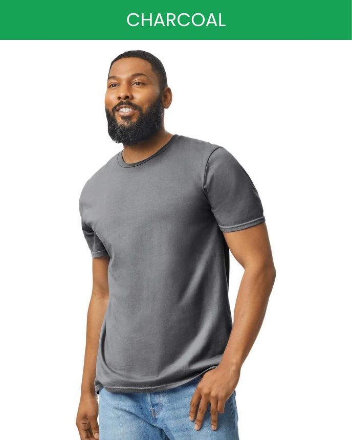 classic unisex t-shirt charcoal