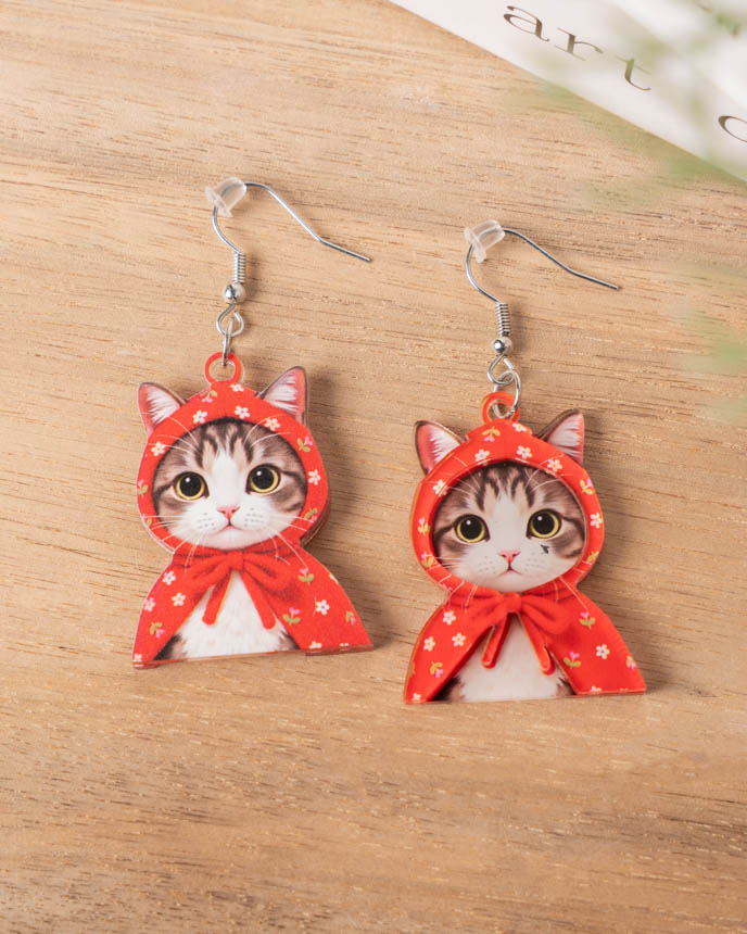 Custom Shape Acrylic Earrings 