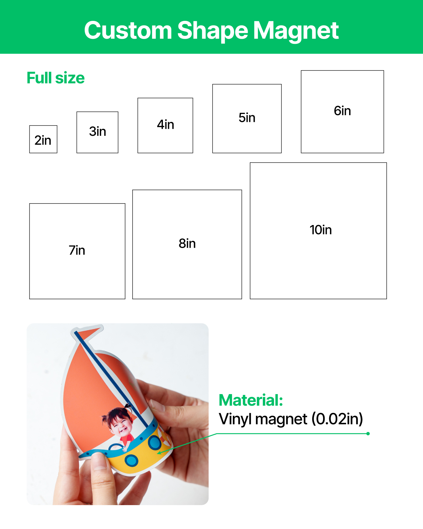 Custom Shape Magnet