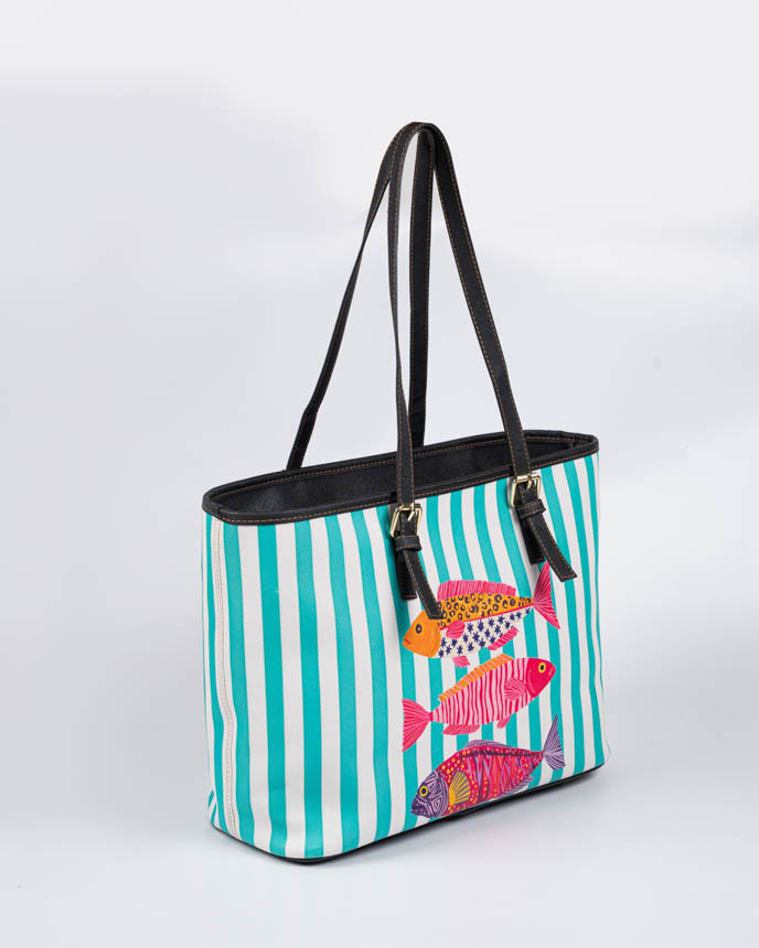 Leather Tote Shoulder Bag (Made in China)