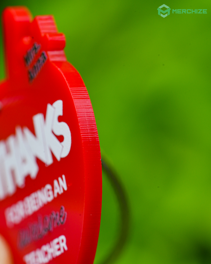 Custom Shape Colored Acrylic Tag