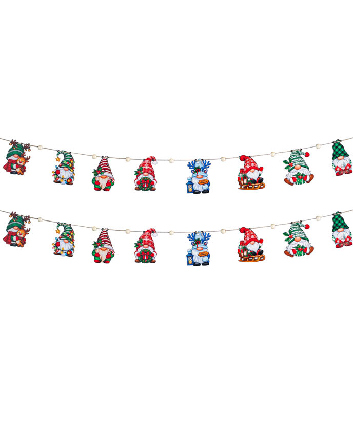 Custome Shape Wood Garland
