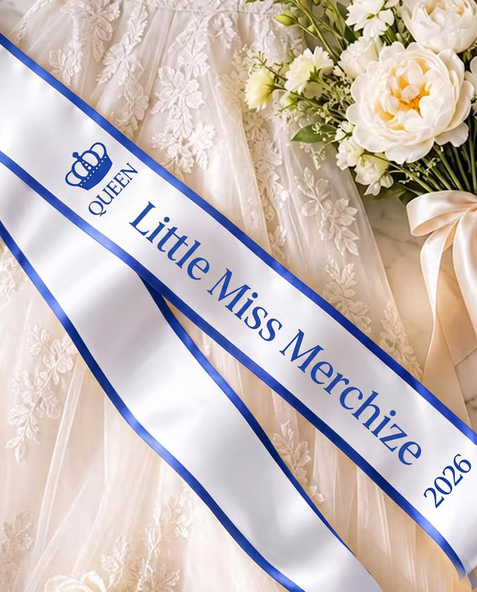 Satin Pageant Sash