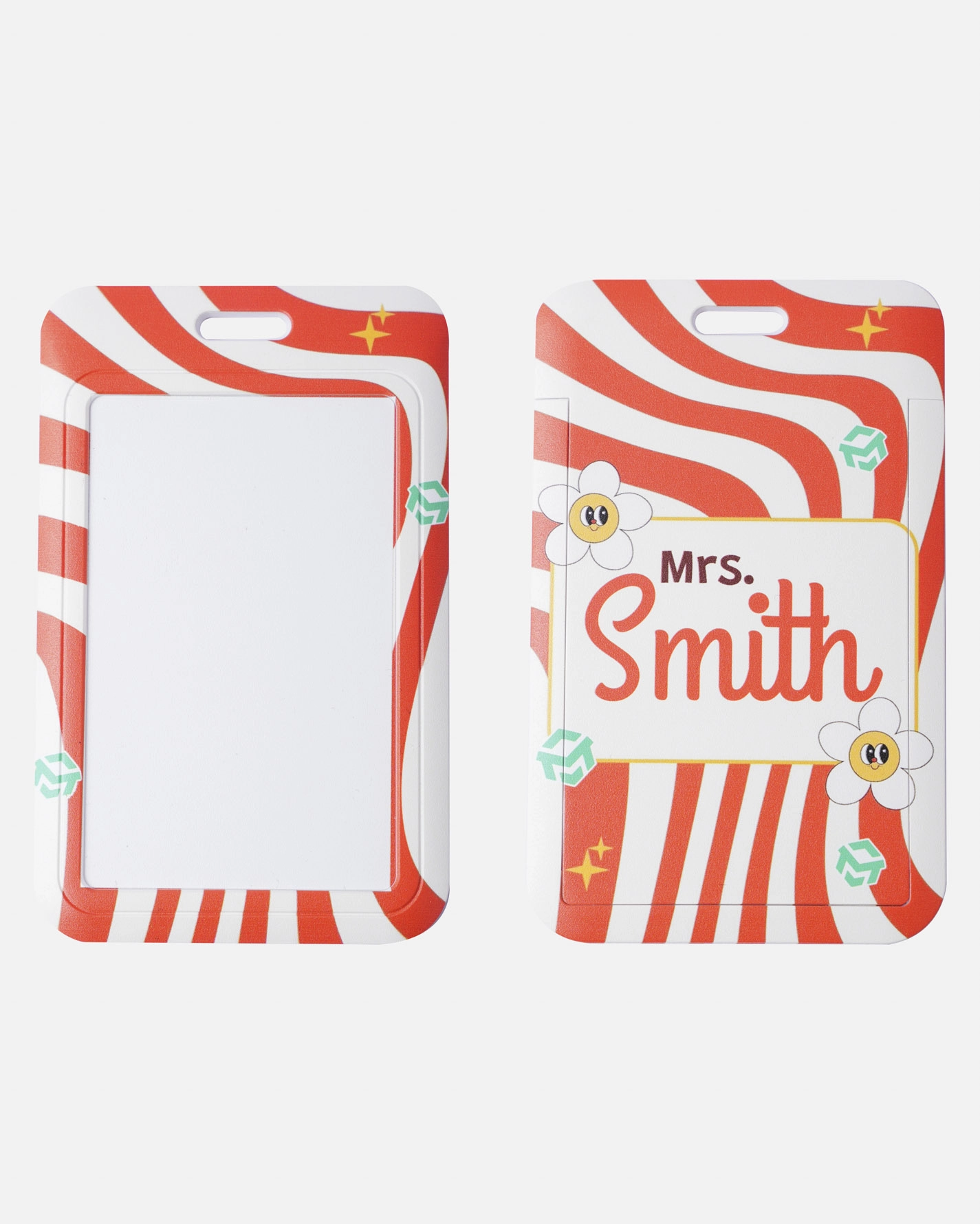 Plastic ID Badge Holder