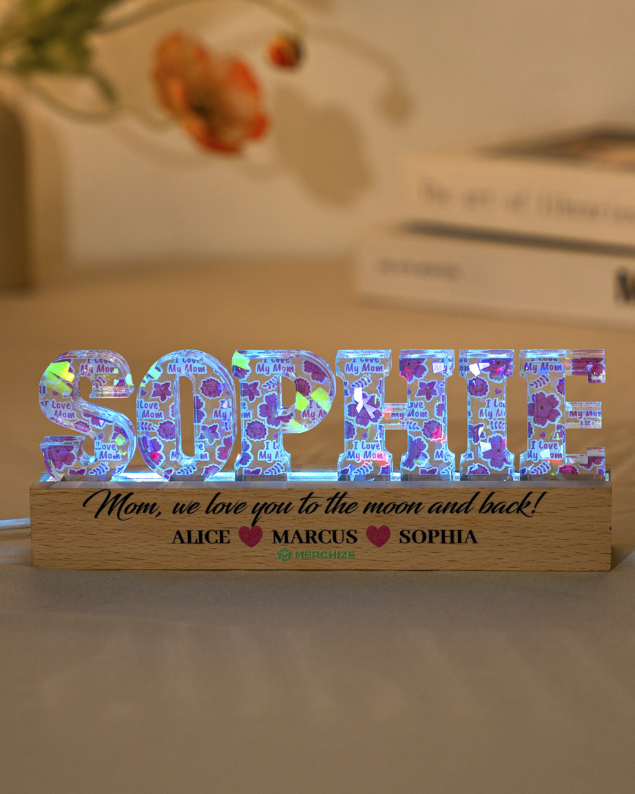 Hologram Name Night Light