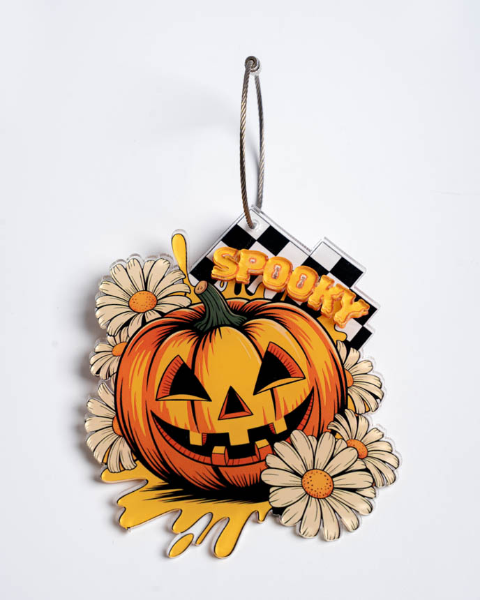 Custom Shape 2-Layer Clear Acrylic Tag