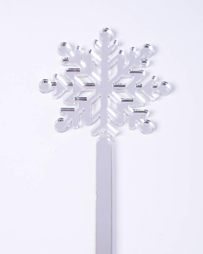 Custom Shape 1-Layer Mirror Acrylic Drink Stirrer