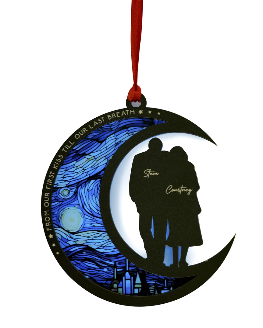 Custom Shape Luminous Suncatcher Ornament