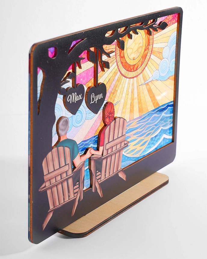 Custom Shape Suncatcher Standee