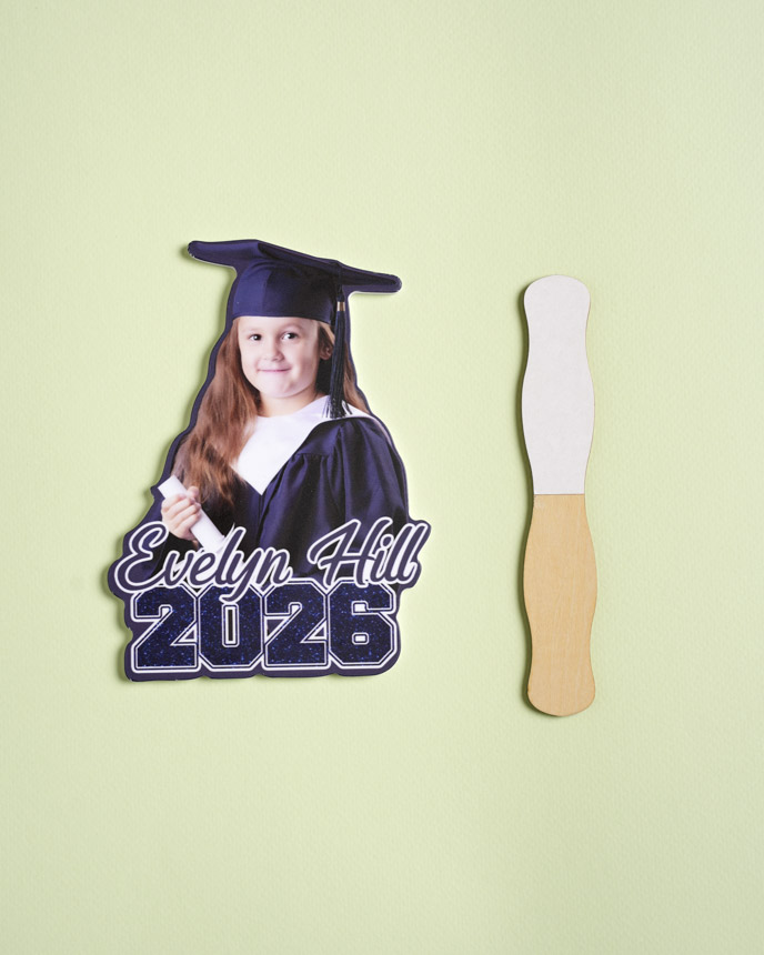 Custom Shape Photo Hand Fan