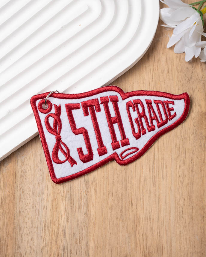 Custom Shape Embroidered Tag