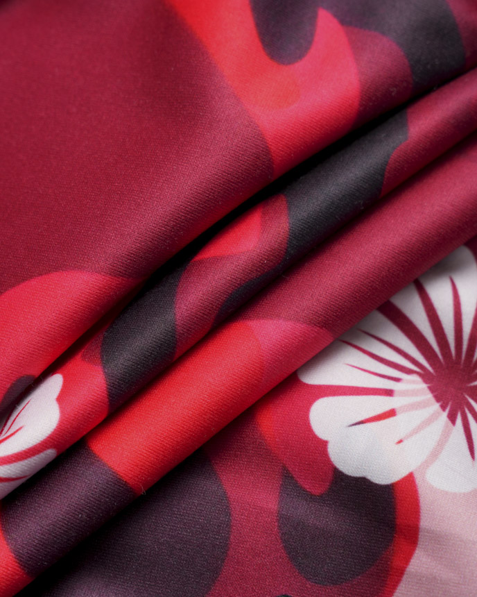 All-over Print Hooded Baseball Jacket