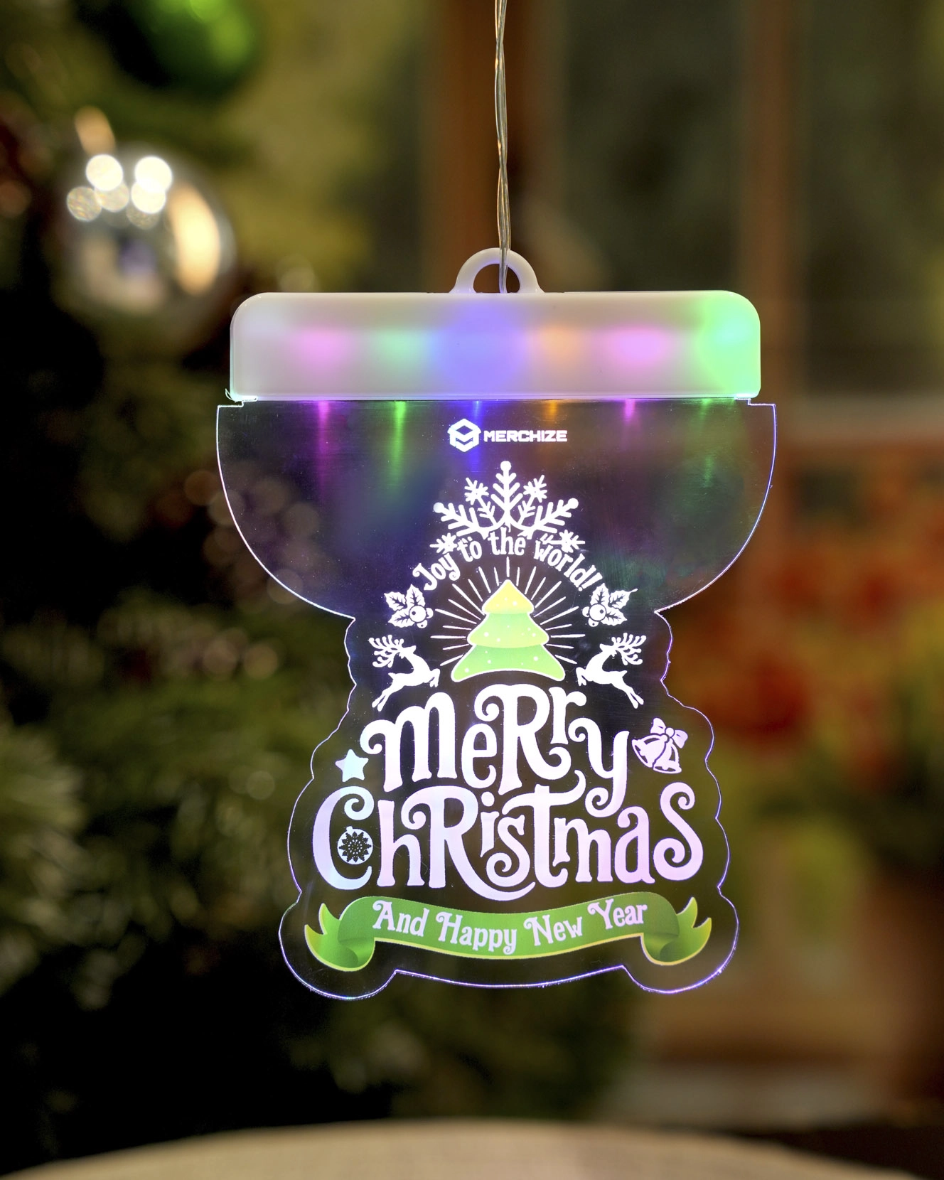 Custom Shape Acrylic LED Hanging Light Lamp 