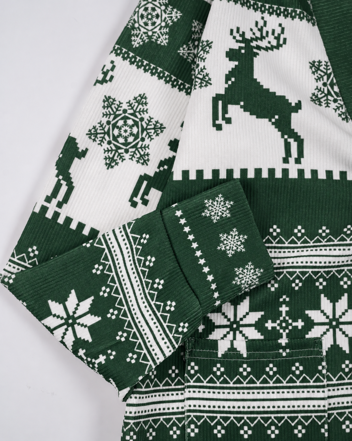 All-over Print Youth Knitted Cardigan