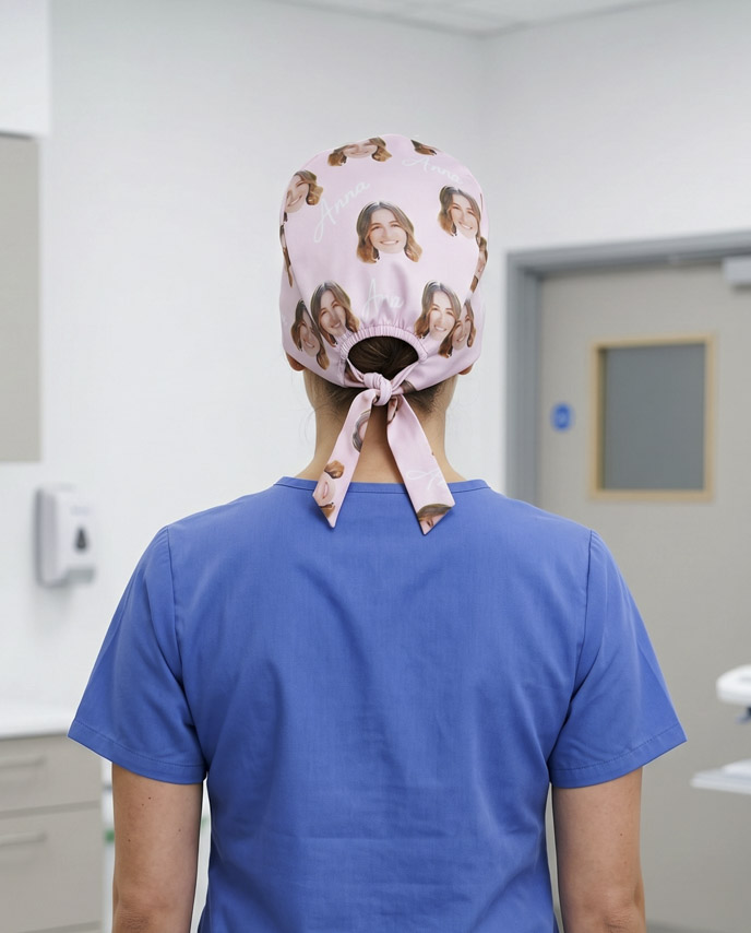 All-over Print Scrub Cap