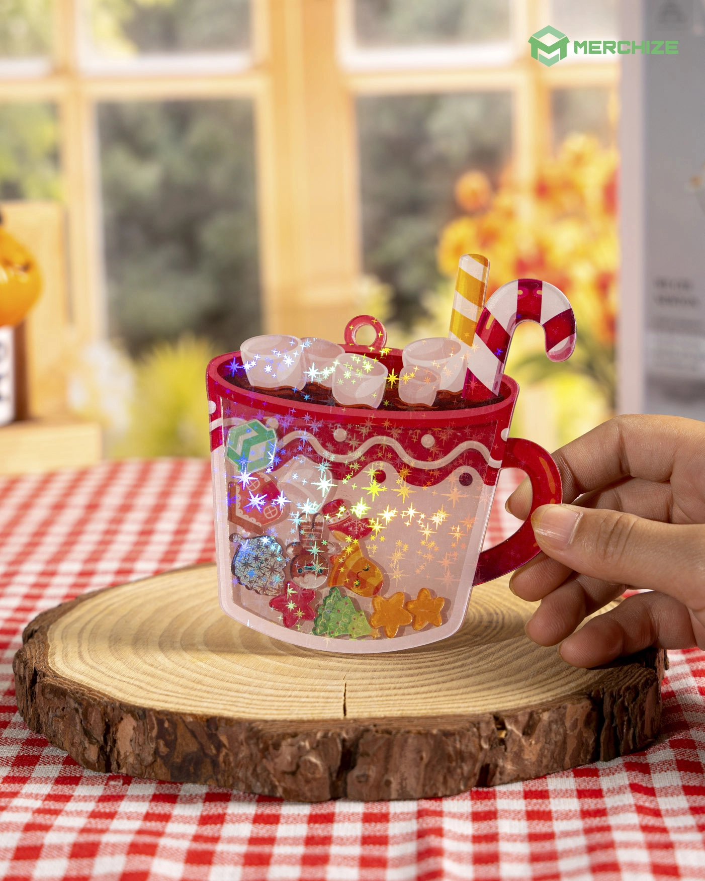 Hologram Shaker Ornament