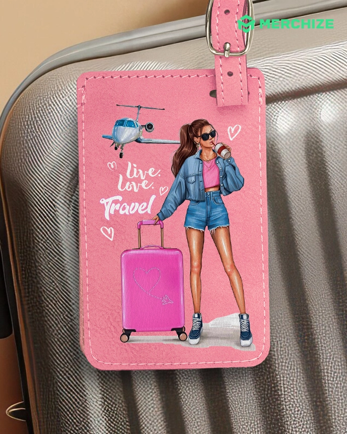 Leatherette Luggage Tag (Made in US)