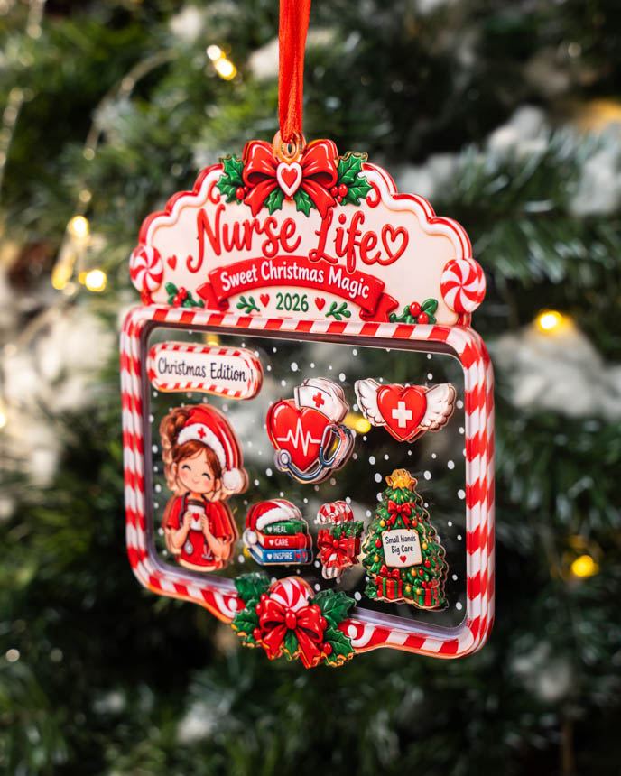Custom Shape 2-Layer Acrylic Ornament (2-side Printed)