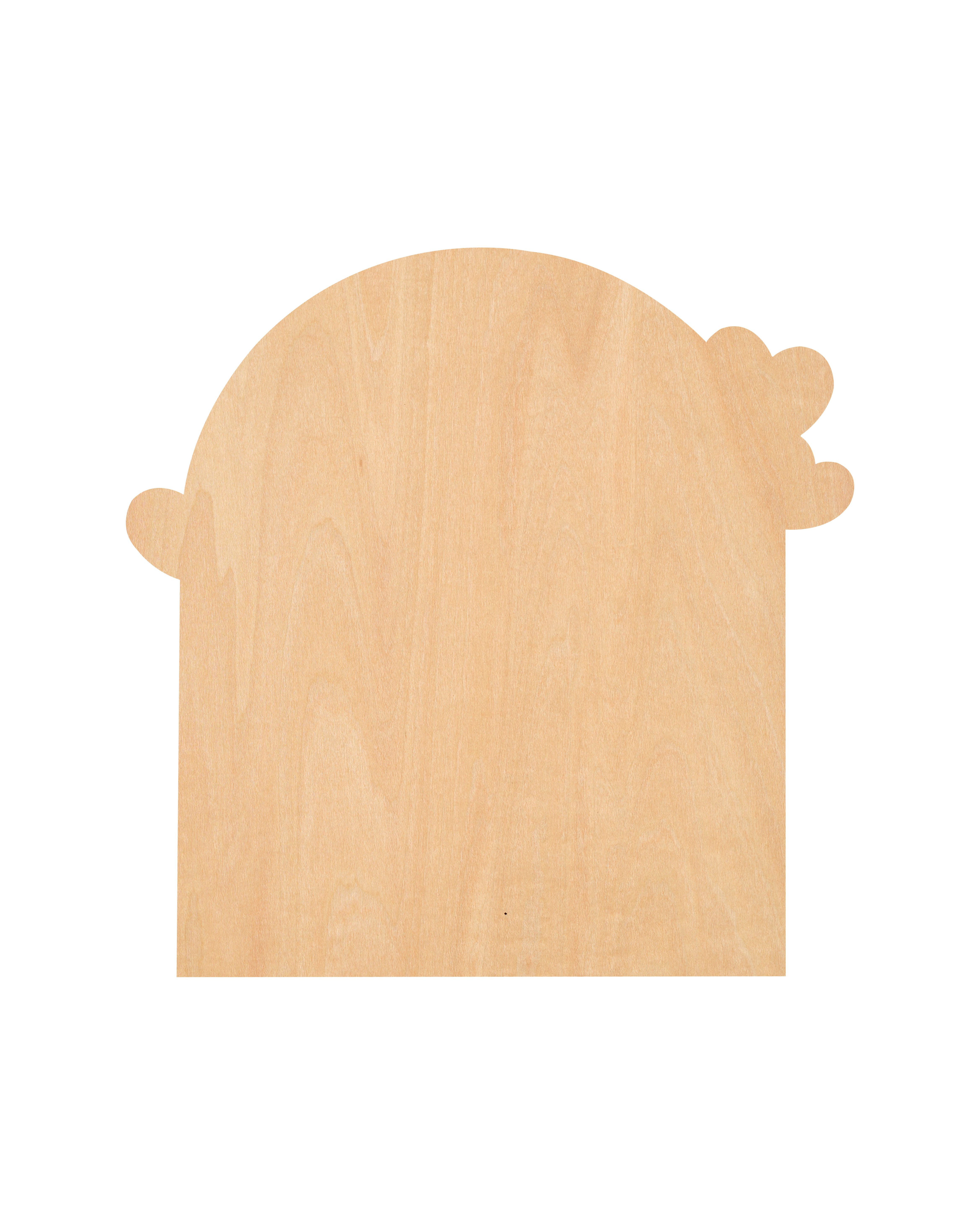 Custom Shape Reusable Wooden Sign