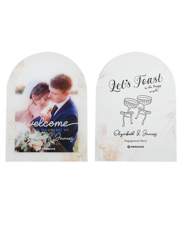 Custom Shape Acrylic Welcome Sign