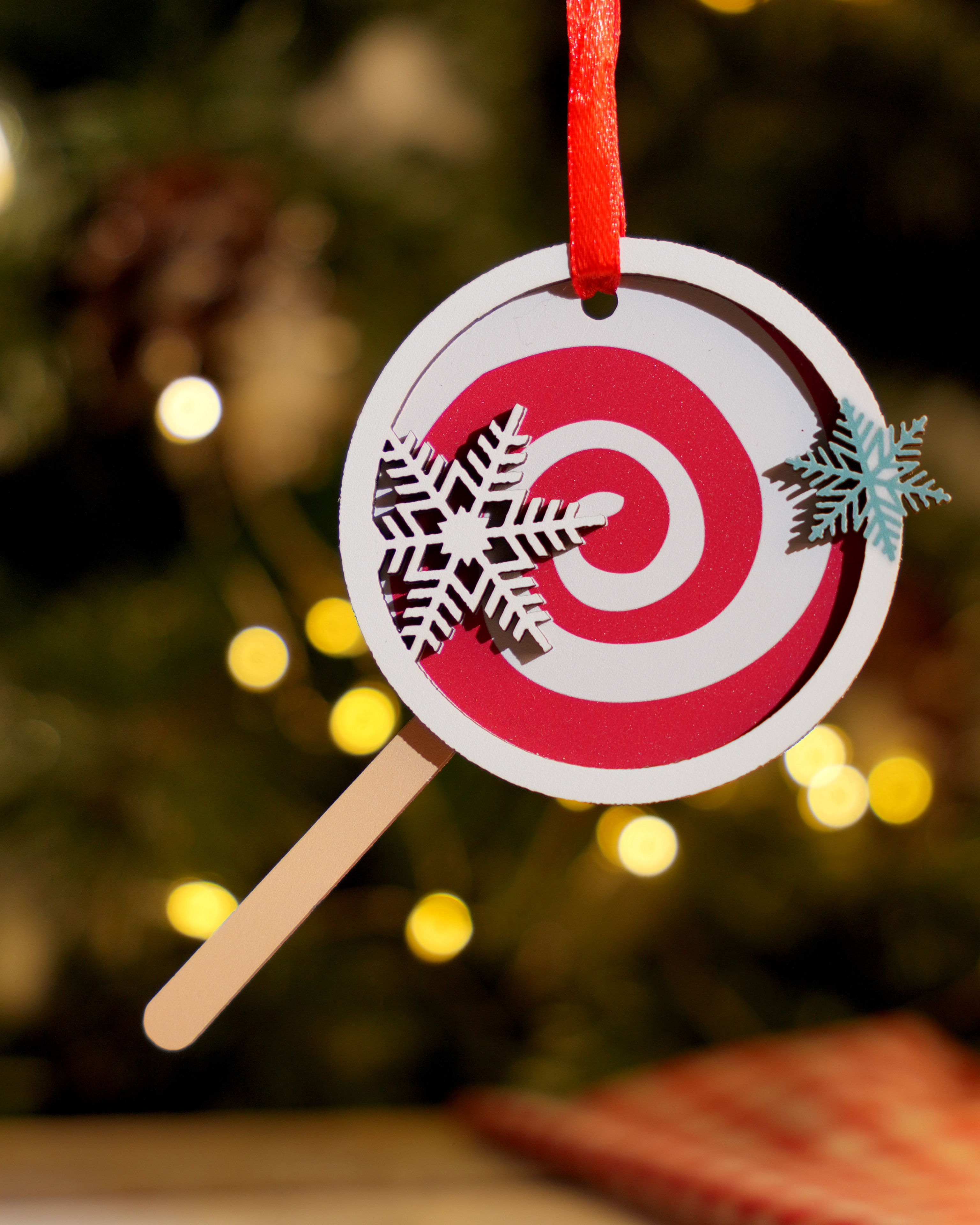 Custom Shape 2-Layered Wood Ornament