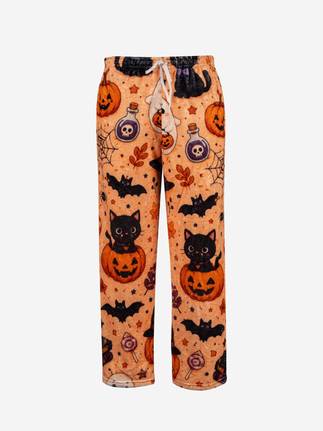 All-over Print Fleece Pajama Pants