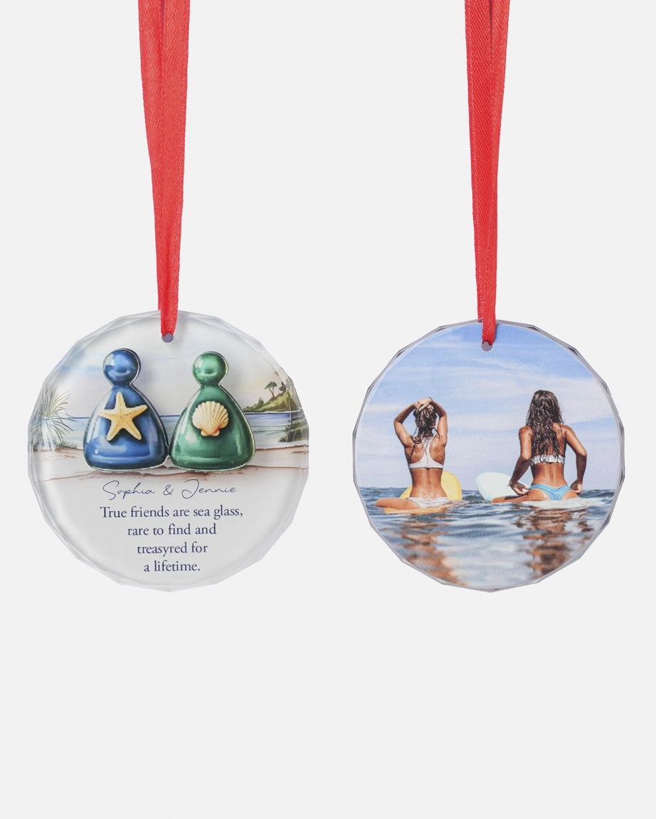 Glass and Acrylic Ornament