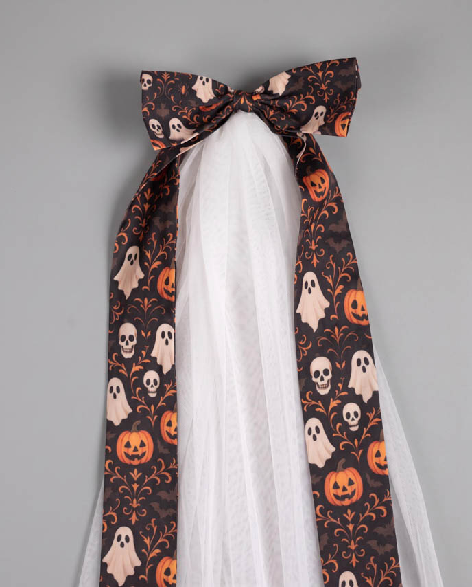 Satin Bow Veil