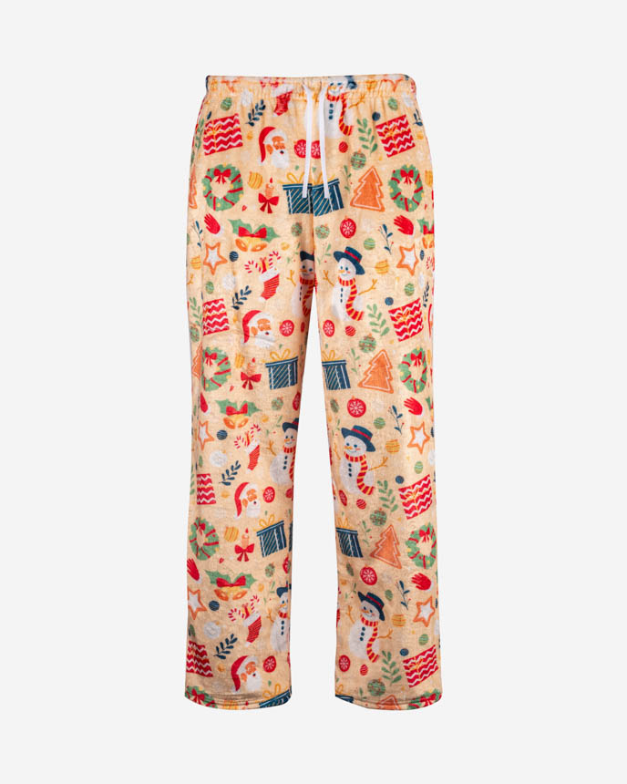 All-over Print Fleece Pajama Pants