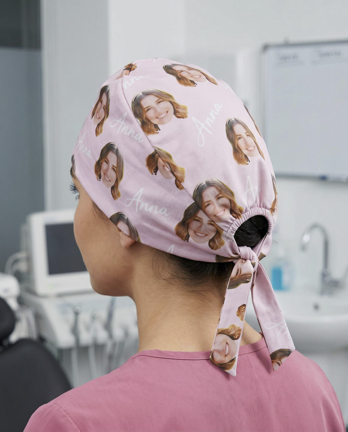All-over Print Scrub Cap