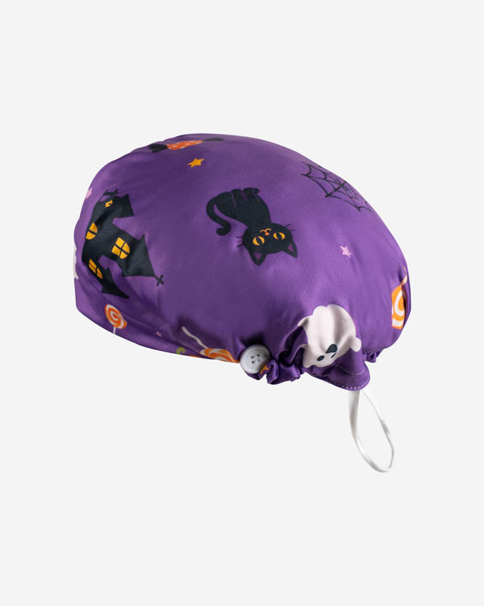All-over Print Bouffant Scrub Cap