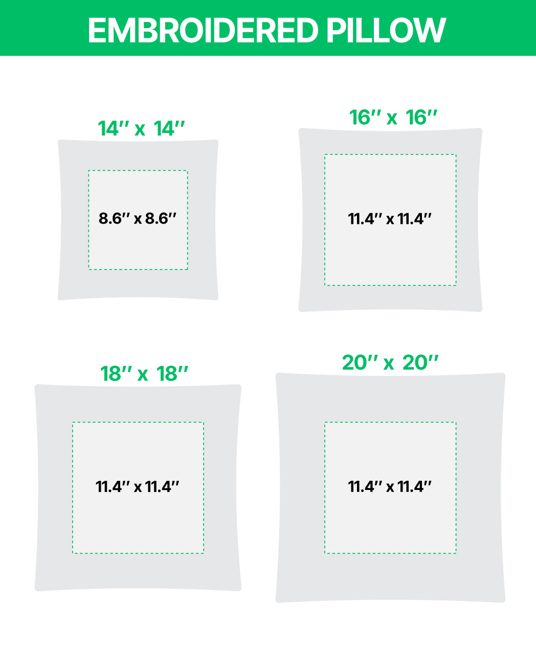 Embroidered Pillow Case